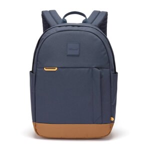 Рюкзак Pacsafe GO 15L backpack, 6 ступенів захисту (синій, 36,5 x 25 x 13 см)