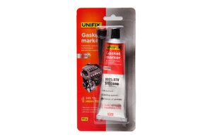 Герметик прокладок Unifix - 85г x 345°С червоний 1 шт.