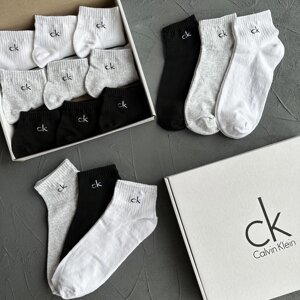 Подарунковий Набір шкарпеток у стилі Calvin Klein 9 Пар 40-45 розмір в Києві от компании Elektromax