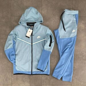 Спортивний костюм Nike Tech Fleece Blue Sky, блакитний із синім в Києві от компании Elektromax