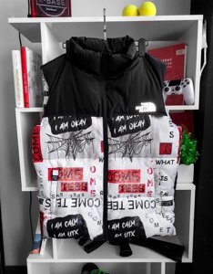 Жилетка в стилі The North Face павутина і написи в Києві от компании Elektromax