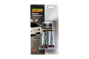 Клей епоксидний для металу Unifix - 20г сірий тюбик 1 шт. в Києві от компании Elektromax