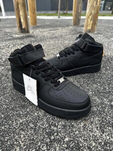 Зимові кросівки Nike Air Force ЛІЦЕНЗІЯ (black) в Києві от компании Elektromax