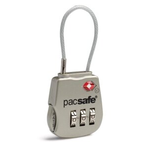 Замок кодовий для багажу Pacsafe Prosafe 800 (сріблястий, 8 x 3.3 х 1 см) в Києві от компании Elektromax