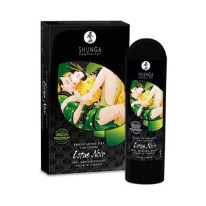 Збуджувальний гель для пар Shunga LOTUS NOIR (60 мл) з вітаміном Е та рослинним гліцерином в Києві от компании Elektromax