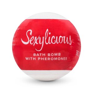 Бомбочка для ванні з феромонами Obsessive Bath bomb with pheromones Sexy (100 г)