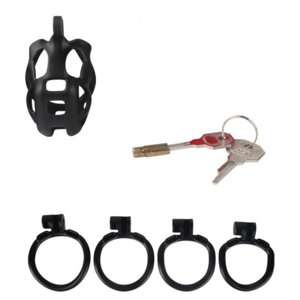 Resin 2.0 Cobra chastity device black в Києві от компании Elektromax