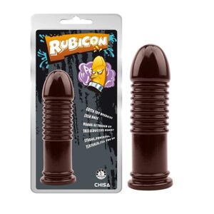 Великий коричневий дилдо для фістингу Rubicon Backdoor Buddy в Києві от компании Elektromax