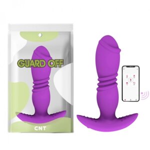 Масажер простати для чоловіків P-spot Thumper App Version Purple