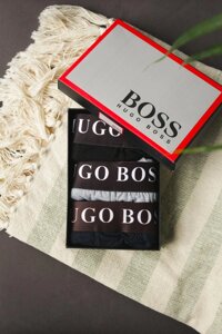 Труси Hugo Boss (3 шт) . Сині, сірі, чорні в Києві от компании Elektromax