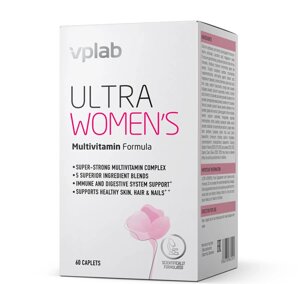 Вітаміни VPLab Ultra Women's multivitamin formula - 60caps