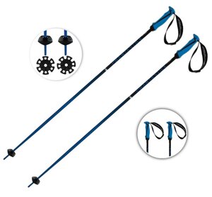 Палиці гірськолижні Volkl Phantastick Ski Poles (18 mm) 90 Blue-Black (169808-90) в Києві от компании Elektromax