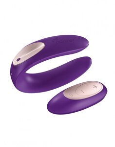 Вібратор для пар Satisfyer Double Plus Remote з пультом ДК та двома моторчиками в Києві от компании Elektromax