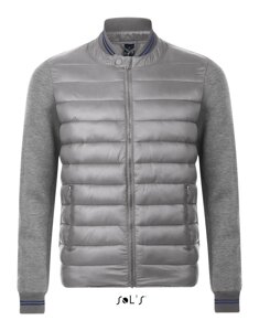 Куртка SOL'S Volcano (сірий меланж/металік, XL)