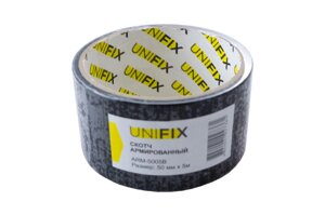 Стрічка армована Unifix - 50 мм x 5 м чорна