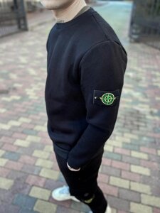 Спортивний костюм чорний STONE ISLAND утеплений  5-662 в Києві от компании Elektromax