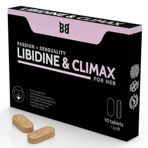 Підвищення лібідо Blackbull Libidine Climax Increase For Women, 10 капсул в Києві от компании Elektromax