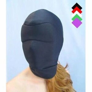 Чорна еластична закрита маска на все обличчя Black Sponge Hood в Києві от компании Elektromax