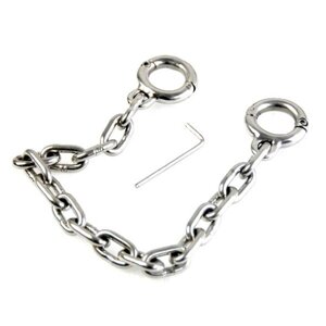 Male stainless steel toe handcuffs в Києві от компании Elektromax