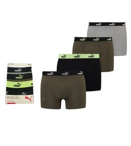 Труси-боксери Puma Men's Boxer (4 шт.) S Green Combo (701221704-003-020-S) в Києві от компании Elektromax