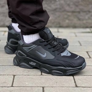 Кросівки Nike весна-літо текстиль/замш/шкіра колір чорний в Києві от компании Elektromax