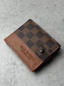 Гаманець шкіряний Louis Vuitton /коричнева клітка в Києві от компании Elektromax