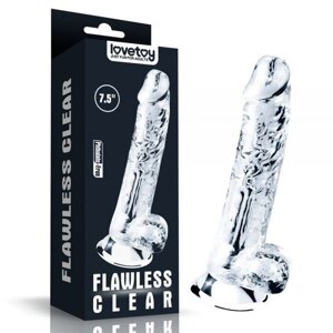 Бездоганний прозорий фалоімітатор Flawless Clear Dildo в Києві от компании Elektromax