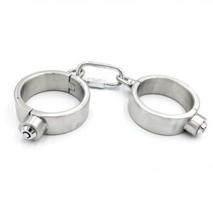 Male Stainless Steel Wrist Restraints Handcuffs в Києві от компании Elektromax