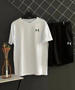 Шорти Under Armour білий лого + футболка Under Armour біла RD190/RD218 в Києві от компании Elektromax