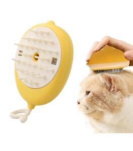 Щітка масажна для догляду за шерстю тварин 4 в 1 ПАРОВА Pet comb