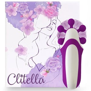 Стимулятор з імітацією оральних пестощів FeelzToys - Clitella Oral Clitoral Stimulator Purple в Києві от компании Elektromax