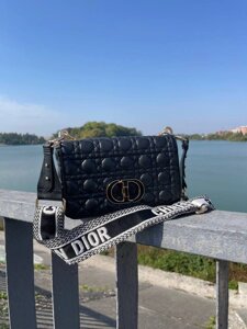 Жіноча сумка Christian Dior Medium Caro Bag black в Києві от компании Elektromax