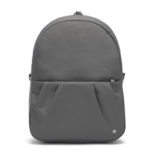 Жіночий рюкзак трансформер антизлодій Citysafe CX Convertible Backpack ECONYL, 6 ступенів захисту (сірий, 34 х 26 х 12