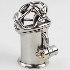 Stainless Steel PA Lock 6mm Glans Piercing Male Chastity Device Albert Piercing в Києві от компании Elektromax