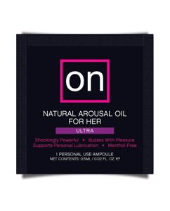 Пробник збудливого масла Sensuva - ON Arousal Oil for Her Ultra (0,5 мл) в Києві от компании Elektromax