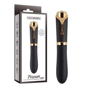 Вібратор у вигляді кулькової ручки Pleasure Luxury Discreet Fountain Pen Vibrator