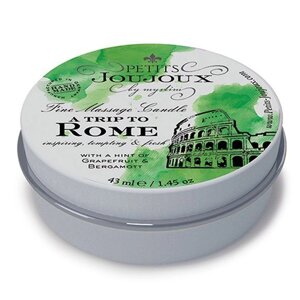 Масажна свічка Petits Joujoux - Rome - Grapefruit and Bergamott (43 мл) з афродизіаками в Києві от компании Elektromax