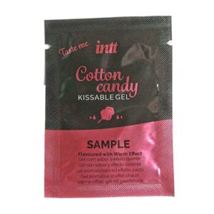 Пробник масажного гелю Intt Cotton Candy 2 мл в Києві от компании Elektromax