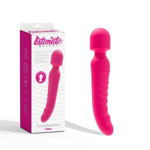 Кліторально-вагінальний подвійний вібромасажер Pleasure Spreader Wand Pink в Києві от компании Elektromax