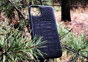 Чохол для (Iphone 11 Pro Max) alligator black в Києві от компании Elektromax