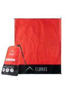 Кілімок турістічній Elbrus Alpido Ripstop 200x140 cм Red-Black (EBS-ALPD-RD) в Києві от компании Elektromax