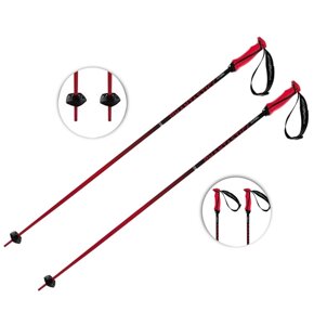 Палиці гірськолижні Volkl Phantastick Ski Poles (16 mm) 110 Red-Black (169809-110) в Києві от компании Elektromax