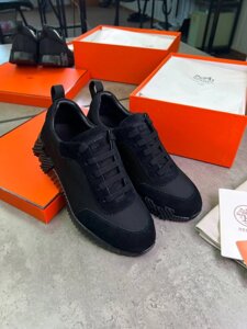 Кросівки чорні Hermes Bouncing Black ob399 в Києві от компании Elektromax