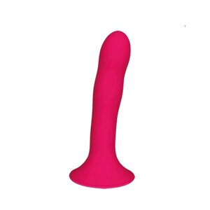 Дилдо з присоскою Adrien Lastic Hitsens 4 Pink, відмінно для страпона, діаметр 3,7см, довжина 17,8см в Києві от компании Elektromax