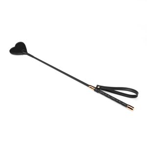 Ляскалка Liebe Seele Black Organosilicon Riding Crop в Києві от компании Elektromax