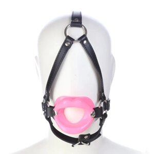 З отвором у формі губ Bondage Mouth Gag Pink в Києві от компании Elektromax