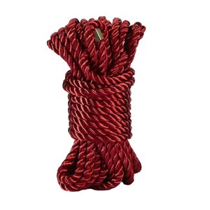 Розкішна мотузка для Шибарі Zalo Bondage Rope Red в Києві от компании Elektromax