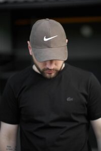 Кепка Nike хакі білий логотип в Києві от компании Elektromax