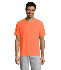 Футболка спортивна SOL'S Sporty (неоново-помаранчевий, 2XL)