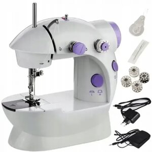 ОЧЕНКА! Швейна мінімашинка 4 в 1 Mini Sewing Machine SM201 (Плохе паковання 2109)